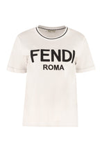 Carica l'immagine nel visualizzatore di Gallery, T-shirt in cotone con logo
