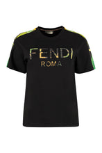 Carica l'immagine nel visualizzatore di Gallery, T-shirt in cotone con logo
