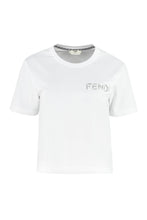 Carica l'immagine nel visualizzatore di Gallery, T-shirt girocollo in cotone
