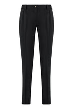 Carica l'immagine nel visualizzatore di Gallery, Pantaloni in gabardine stretch
