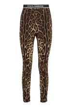 Carica l'immagine nel visualizzatore di Gallery, Leggings con elastico in vita
