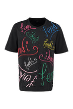 Carica l'immagine nel visualizzatore di Gallery, T-shirt in cotone ricamata
