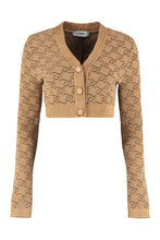 Carica l'immagine nel visualizzatore di Gallery, Cardigan in maglia jacquard
