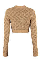 Carica l'immagine nel visualizzatore di Gallery, Cardigan in maglia jacquard
