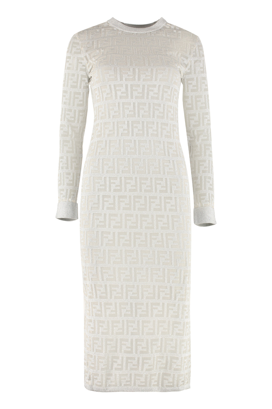 Lurex knit dress