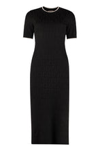 Carica l'immagine nel visualizzatore di Gallery, Abito midi in maglia jacquard
