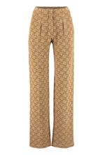Carica l'immagine nel visualizzatore di Gallery, Pantaloni jacquard con logo
