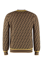 Carica l'immagine nel visualizzatore di Gallery, Pullover girocollo con logo all-over
