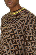 Carica l'immagine nel visualizzatore di Gallery, Pullover girocollo con logo all-over
