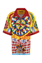 Carica l'immagine nel visualizzatore di Gallery, Camicia in cotone stampato
