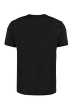 Carica l'immagine nel visualizzatore di Gallery, T-shirt girocollo con inserti decorativi
