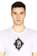 Carica l'immagine nel visualizzatore di Gallery, T-shirt in cotone con logo ricamato
