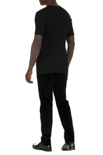 Carica l'immagine nel visualizzatore di Gallery, T-shirt girocollo in cotone a costine
