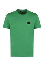 Load image into Gallery viewer, Cotton crew-neck T-shirt
