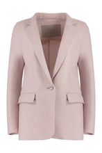 Carica l'immagine nel visualizzatore di Gallery, Blazer in lana slim fit

