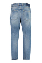 Carica l'immagine nel visualizzatore di Gallery, Jeans straight leg a 5 tasche
