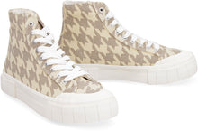 Carica l'immagine nel visualizzatore di Gallery, Sneakers high-top Palm Dogstooth in tela
