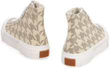 Carica l'immagine nel visualizzatore di Gallery, Sneakers high-top Palm Dogstooth in tela
