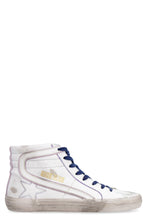 Carica l'immagine nel visualizzatore di Gallery, Sneakers high-top Slide in pelle
