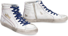 Carica l'immagine nel visualizzatore di Gallery, Sneakers high-top Slide in pelle
