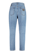 Carica l'immagine nel visualizzatore di Gallery, Jeans straight leg a 5 tasche
