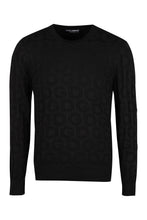 Carica l'immagine nel visualizzatore di Gallery, Pullover girocollo jacquard
