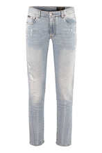 Carica l'immagine nel visualizzatore di Gallery, Jeans slim fit a 5 tasche
