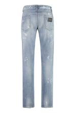 Carica l'immagine nel visualizzatore di Gallery, Jeans slim fit a 5 tasche
