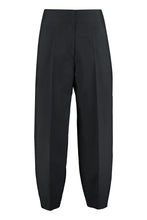 Carica l'immagine nel visualizzatore di Gallery, Pantaloni tapered-fit a vita alta
