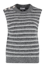 Carica l'immagine nel visualizzatore di Gallery, Gilet in maglia a righe

