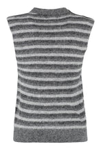 Carica l'immagine nel visualizzatore di Gallery, Gilet in maglia a righe
