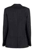 Carica l'immagine nel visualizzatore di Gallery, Blazer monopetto in viscosa
