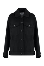 Carica l'immagine nel visualizzatore di Gallery, Overshirt Laccio in lana vergine
