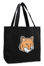 Carica l'immagine nel visualizzatore di Gallery, Tote bag Fox Head in canvas
