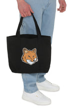 Carica l'immagine nel visualizzatore di Gallery, Tote bag Fox Head in canvas

