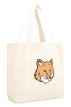 Carica l'immagine nel visualizzatore di Gallery, Tote bag Fox Head in canvas
