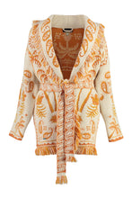 Carica l'immagine nel visualizzatore di Gallery, Cardigan in maglia jacquard
