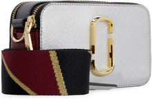 Carica l'immagine nel visualizzatore di Gallery, Camera bag Snapshot in pelle multicolor
