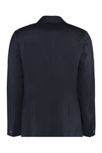 Carica l'immagine nel visualizzatore di Gallery, Blazer monopetto in lana e cachemire
