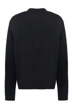 Carica l'immagine nel visualizzatore di Gallery, Cardigan in maglia di alpaca
