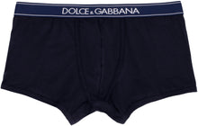 Carica l'immagine nel visualizzatore di Gallery, Boxer in cotone con banda elastica logata
