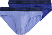 Carica l'immagine nel visualizzatore di Gallery, Set da due slip Brando in cotone con banda elastica
