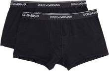 Carica l'immagine nel visualizzatore di Gallery, Set di due boxer in cotone con banda elastica
