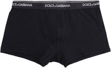 Carica l'immagine nel visualizzatore di Gallery, Set di due boxer in cotone con banda elastica
