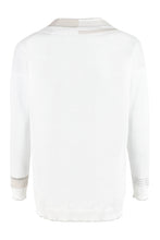 Carica l'immagine nel visualizzatore di Gallery, Maglione in cotone con scollo a V
