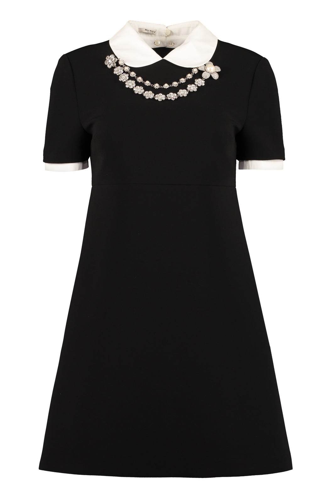 Abito con applicazione gioiello