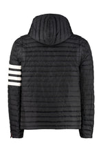 Load image into Gallery viewer, Full-zip hooded down jacket
