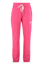 Carica l'immagine nel visualizzatore di Gallery, Track-pants in cotone con logo
