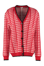 Load image into Gallery viewer, Jacquard knit cardigan
