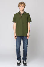 Load image into Gallery viewer, Short sleeve cotton polo shirt
